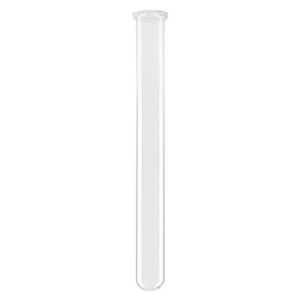 Probówka 160x15mm. Szkło borokrzemianowe, brzeg z koralików Probówka 160x15mm. Szkło borokrzemianowe, brzeg z koralików