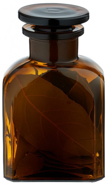 Pomys&#322; na s&#322;oik na przyprawy: kwadratowa butelka aptekarska 150 ml z szerok&#261; szyjk&#261;