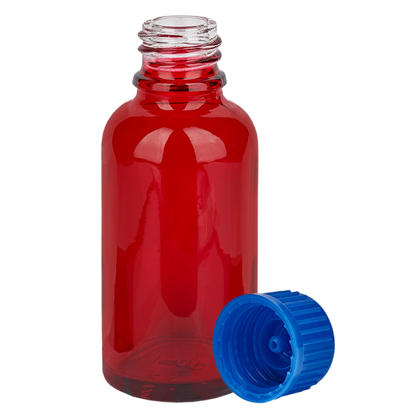 Butelka 30 ml 11 mm SV niebieska STD RedLine UT18/30 Butelka 30 ml 11 mm SV niebieska STD RedLine UT18/30