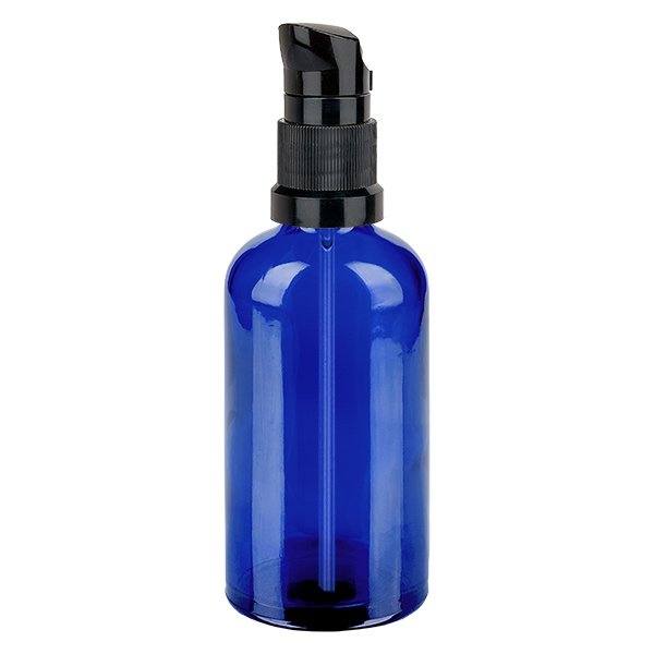 100 ml butelka z pompk&#261; czarna STD BlueLine UT18/100