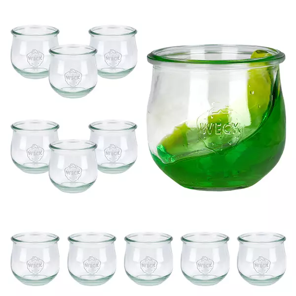 Zestaw 12 słoików Weck 370 ml, słoik tulipanowy Zestaw 12 słoików Weck 370 ml, słoik tulipanowy