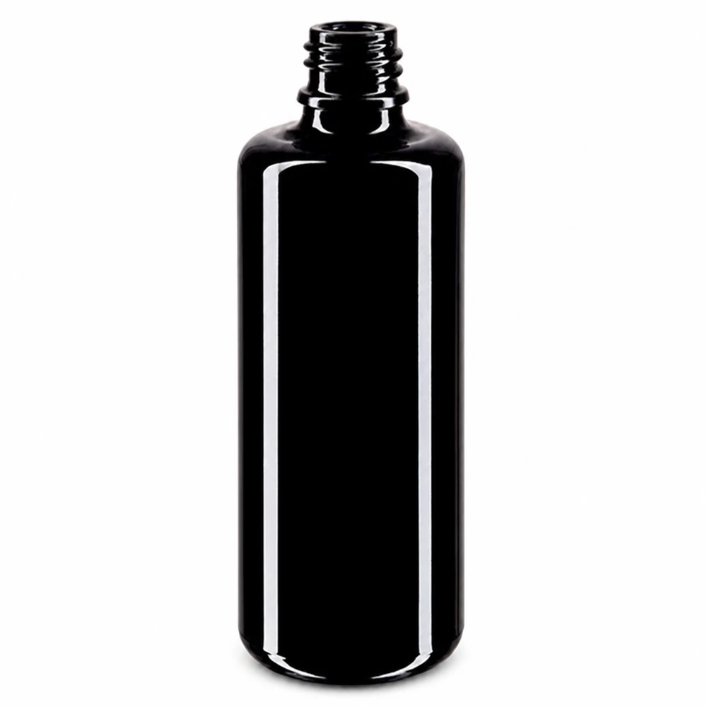Butelka z zakraplaczem Orion o pojemności 50 ml wykonana z wysokiej jakości fioletowego szkła Miron do olejków eterycznych i nalewek