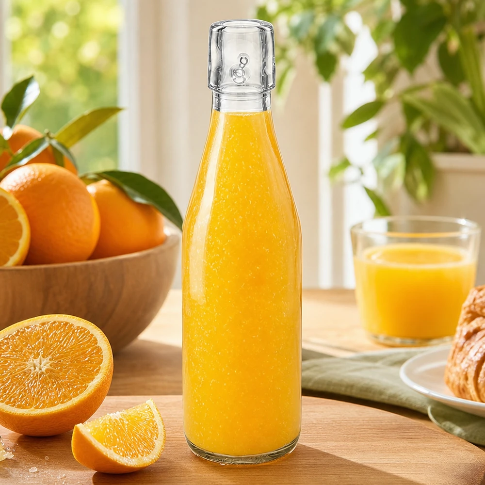 Butelka szklana 250 ml bez zamknięcia typu UNiTWIST Butelka szklana 250 ml bez zamknięcia typu UNiTWIST