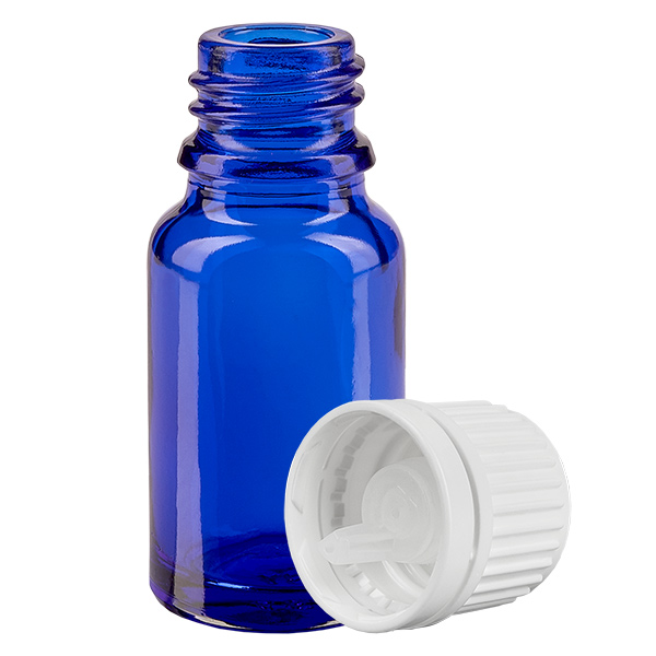 Butelka z kroplomierzem 10 ml 0,7 mm biała OV BlueLine UT18/10