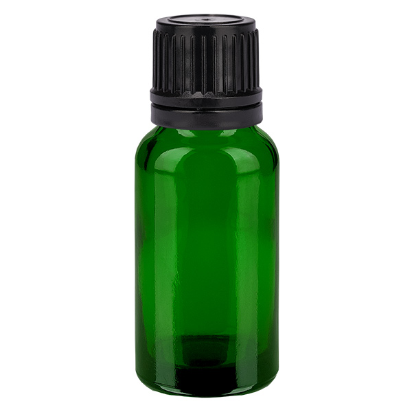 Butelka z pompką 20 ml czarna STD GreenLine UT18/20 Butelka z pompką 20 ml czarna STD GreenLine UT18/20