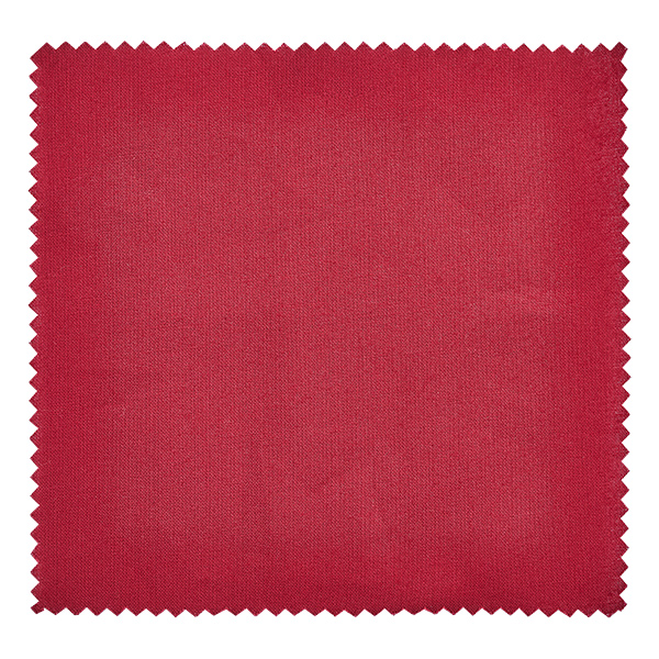 Serwetka z tkaniny w kolorze bordowym, kwadratowa, 15 cm