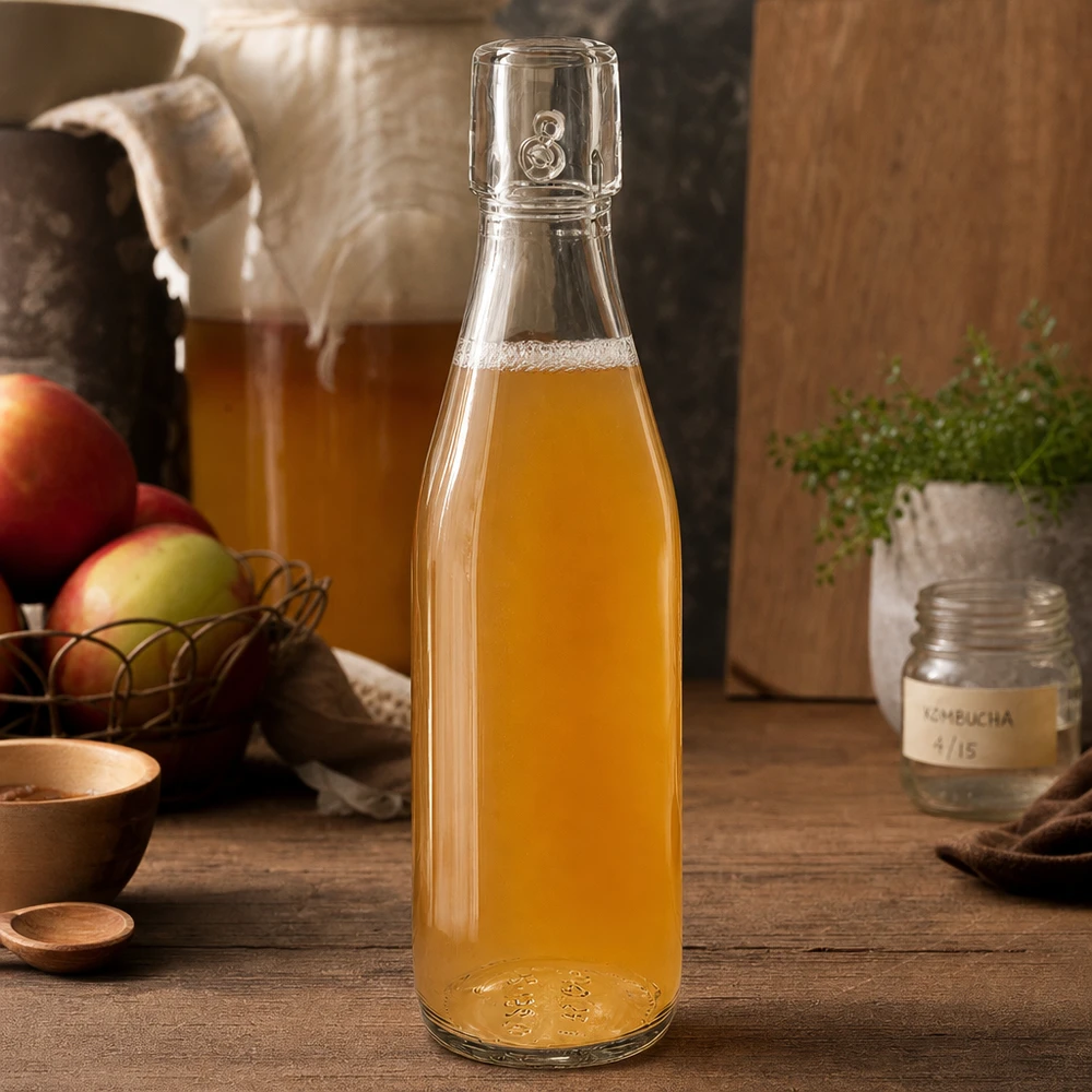 Butelka szklana 250 ml bez zamknięcia typu UNiTWIST Butelka szklana 250 ml bez zamknięcia typu UNiTWIST