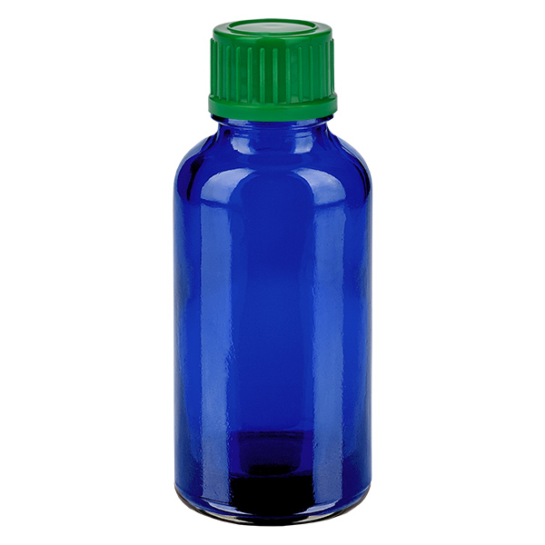 Butelka 30 ml 11 mm SV zielona STD BlueLine UT18/30