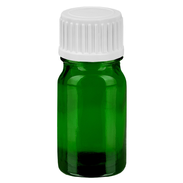 Butelka z zakraplaczem 5 ml 0,9 mm biała STD GreenLine UT18/5