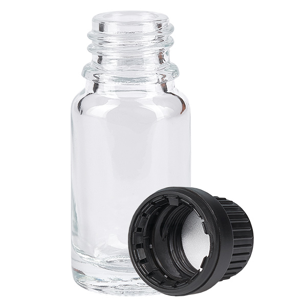 Butelka 10 ml 11 mm SV czarna OV ClearLine UT18/10 Butelka 10 ml 11 mm SV czarna OV ClearLine UT18/10