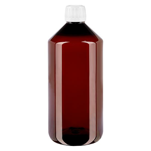 Butelka PET 1000 ml z białym standardem OV Butelka PET 1000 ml z białym standardem OV