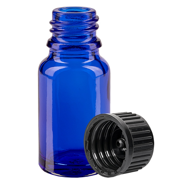 Butelka 10 ml, 11 mm, SV, czarna STD BlueLine UT18/10