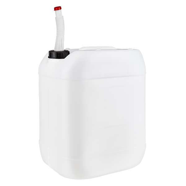 20-litrowy kanister z elastyczn&#261; rur&#261; wylotow&#261;