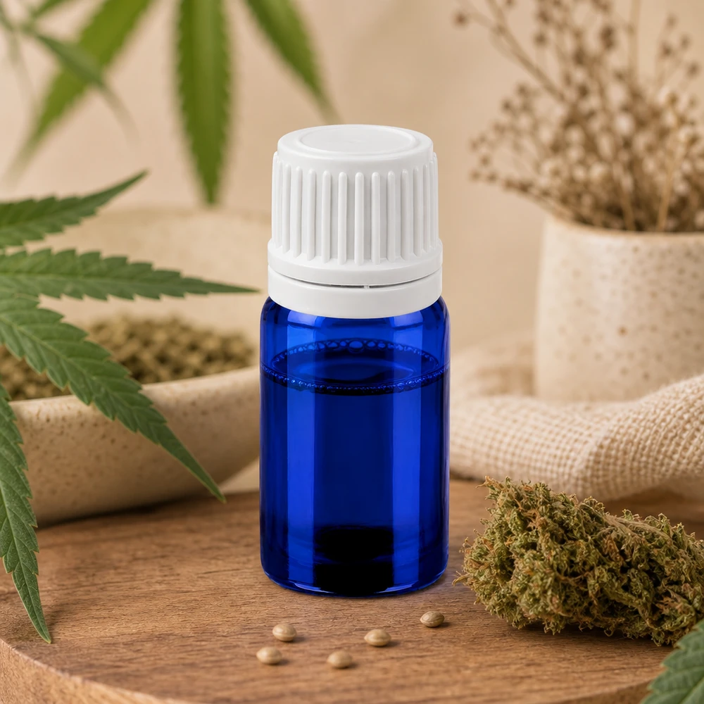 Butelka z zakraplaczem 5 ml 0,7 mm biała OV BlueLine UT18/5 Butelka z zakraplaczem 5 ml z białą zakrętką zabezpieczającą przed dziećmi do bezpiecznego przechowywania płynów
