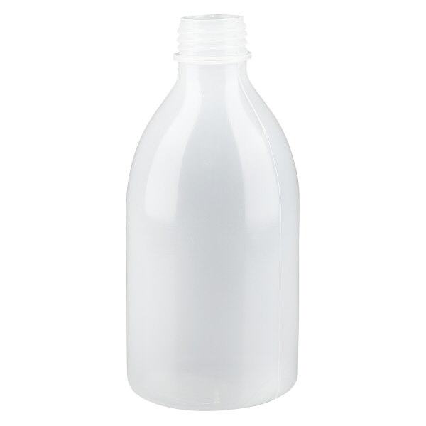 Butelka laboratoryjna 250 ml z wąską szyjką bez zakrętki Butelka laboratoryjna 250 ml z wąską szyjką bez zakrętki