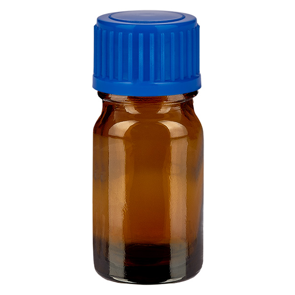 Butelka 5 ml 11 mm SV niebieski STD BrownLine UT18/5