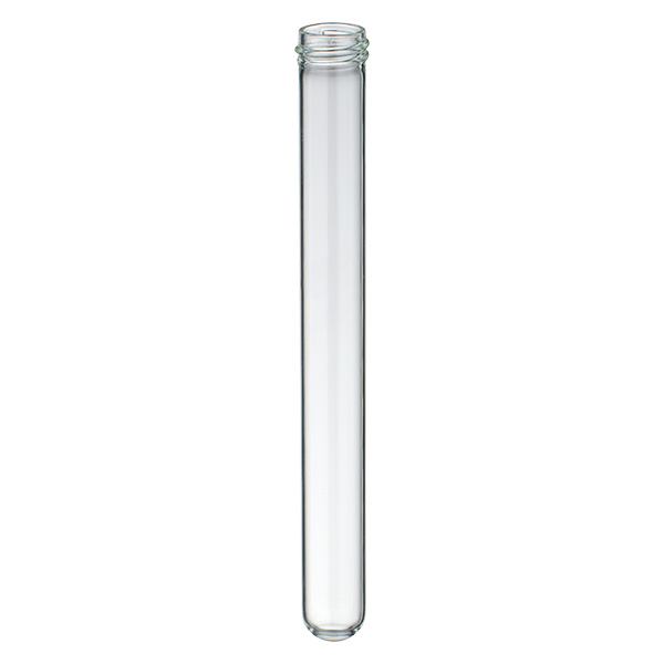 Probówki hodowlane, przezroczyste, z gwintem GL18, 160x16 mm, wykonane ze szkła KS Probówki hodowlane, przezroczyste, z gwintem GL18, 160x16 mm, wykonane ze szkła KS