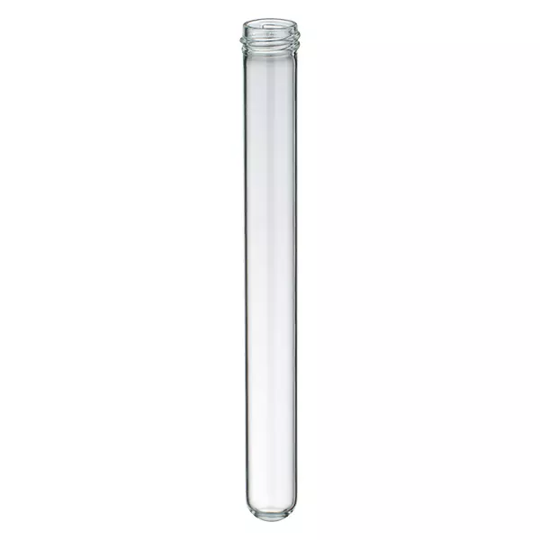 Probówki hodowlane, przezroczyste, z gwintem GL18, 160x16 mm, wykonane ze szkła KS Probówki hodowlane, przezroczyste, z gwintem GL18, 160x16 mm, wykonane ze szkła KS