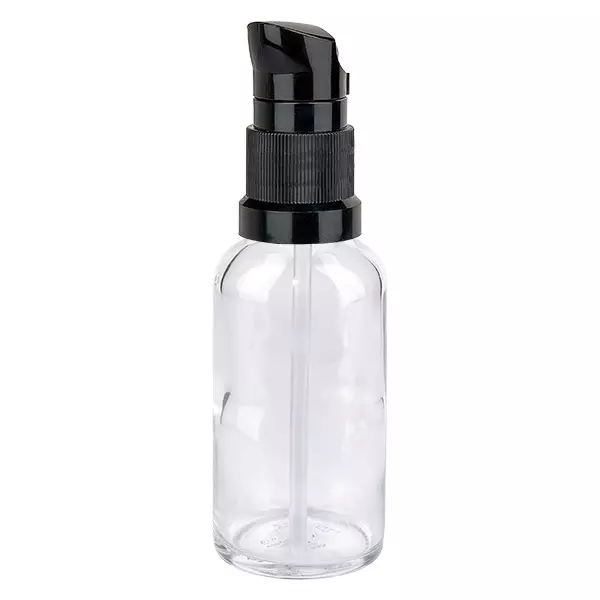 Butelka z pompką 50 ml czarna STD ClearLine UT18/50 Butelka z pompką 50 ml czarna STD ClearLine UT18/50