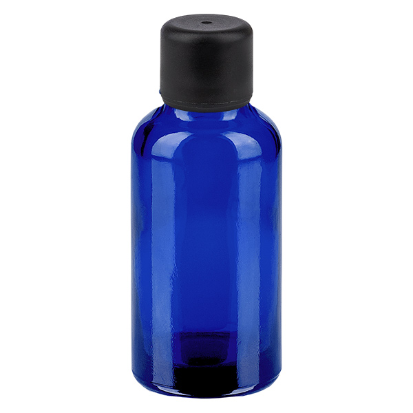 Butelka 30 ml 6 mm SV czarna STD BlueLine UT18/30