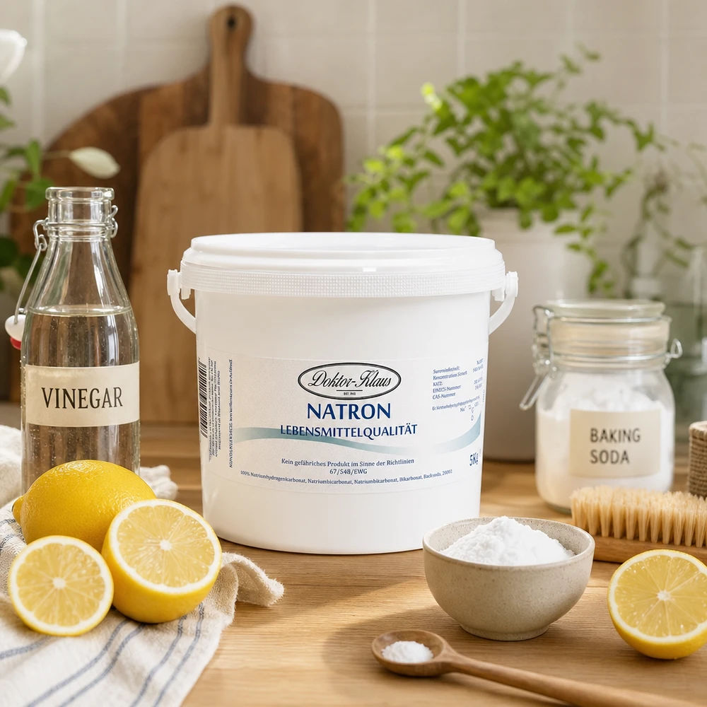 Natron Doctor Klaus 5kg z octem cytrynowym i sodą oczyszczoną do naturalnego czyszczenia domu