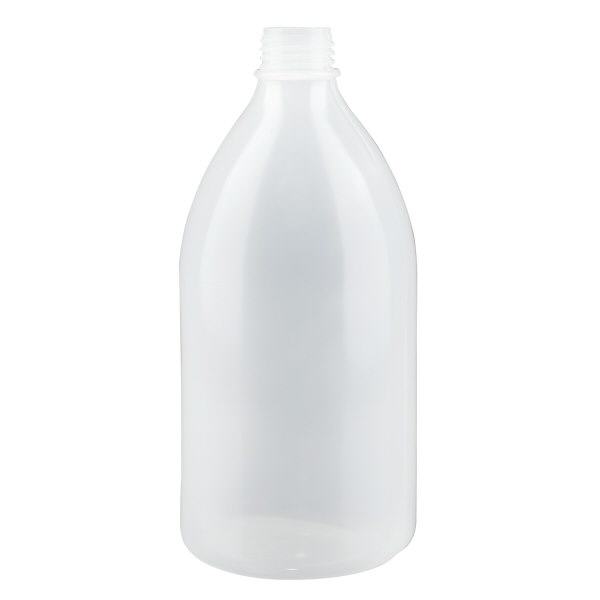 Butelka laboratoryjna 500 ml z wąską szyjką bez zakrętki Butelka laboratoryjna 500 ml z wąską szyjką bez zakrętki