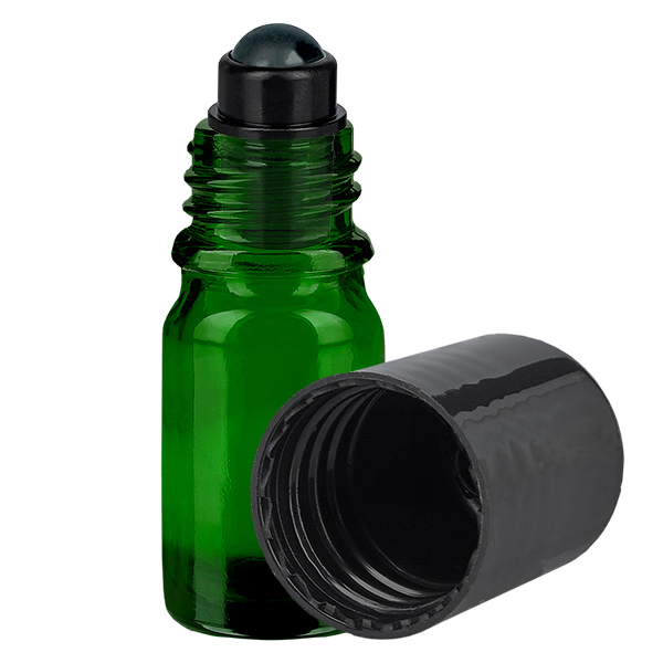 5 ml butelka roll-on czarna STD GreenLine UT18/5
