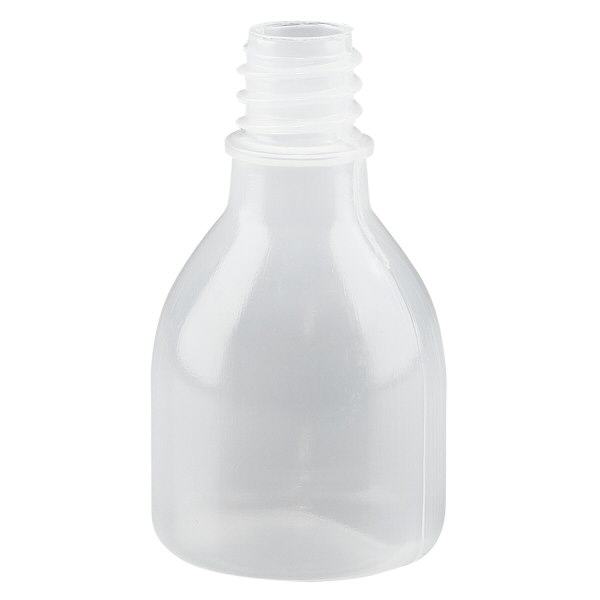Butelka laboratoryjna 20 ml z wąską szyjką bez zakrętki Butelka laboratoryjna 20 ml z wąską szyjką bez zakrętki