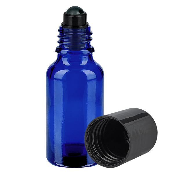 Butelka roll-on 20 ml czarna STD BlueLine UT18/20