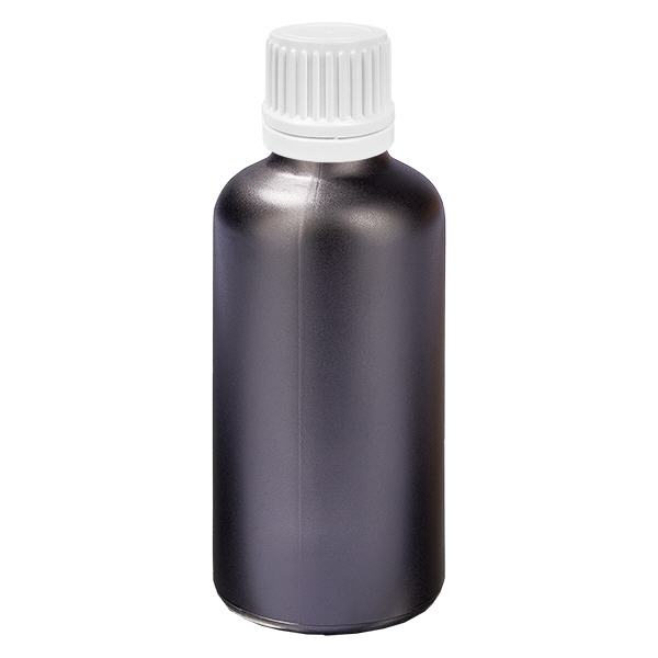 Butelka z zakraplaczem 50 ml 0,7 mm biała OV BlackLine UT18/50
