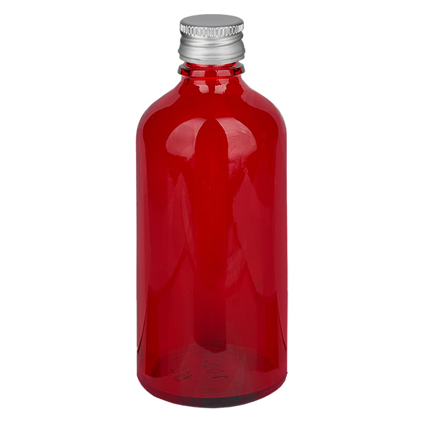 Butelka 100ml 11mm SV Alu-Silb. STD RedL. UT18/100