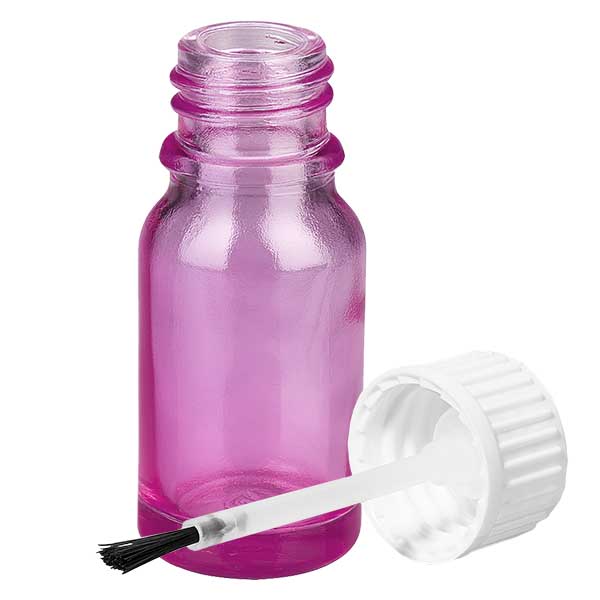 Butelka z p&#281;dzelkiem 10ml bia&#322;y standard PurpleLine UT18/10