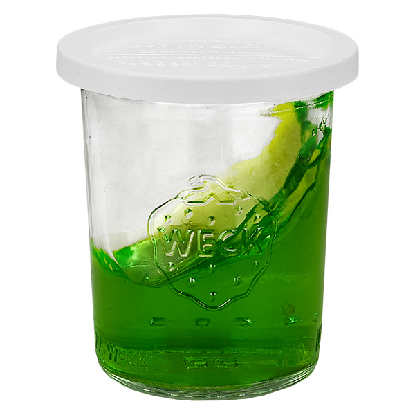 Zestaw 12 słoików Weck o pojemności 160 ml z 12 pokrywkami samoprzylepnymi Zestaw 12 słoików Weck o pojemności 160 ml z 12 pokrywkami samoprzylepnymi