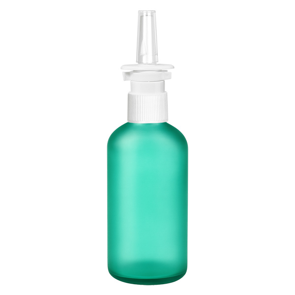 Butelka z atomizerem do nosa 100 ml z przezroczystym dozownikiem STD GreenLine UT18/100 Butelka z atomizerem do nosa 100 ml z przezroczystym dozownikiem STD GreenLine UT18/100
