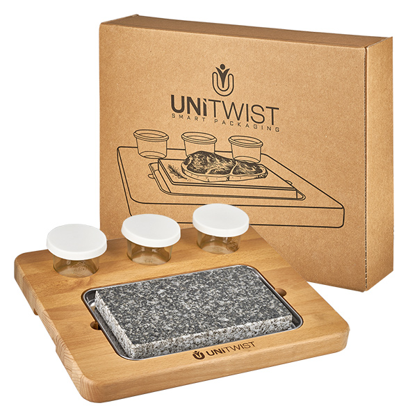 Zestaw kamieni do grilla Hot Stone L - wewn&#261;trz i na zewn&#261;trz