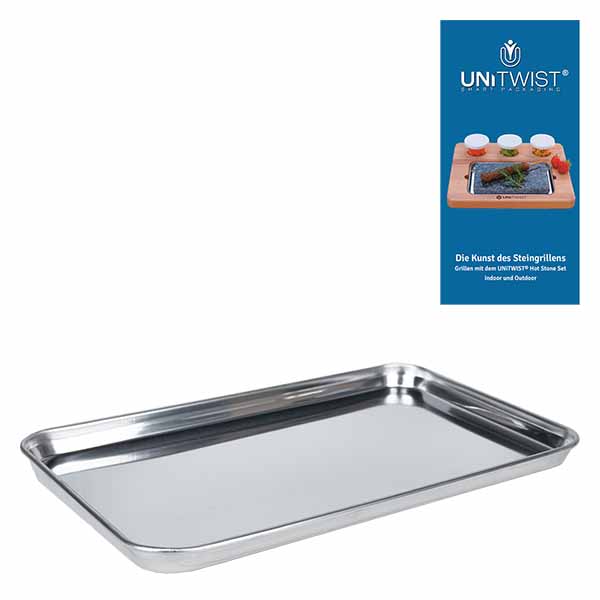 Miska ze stali nierdzewnej do zestaw&#243;w gor&#261;cych kamieni UNiTWIST