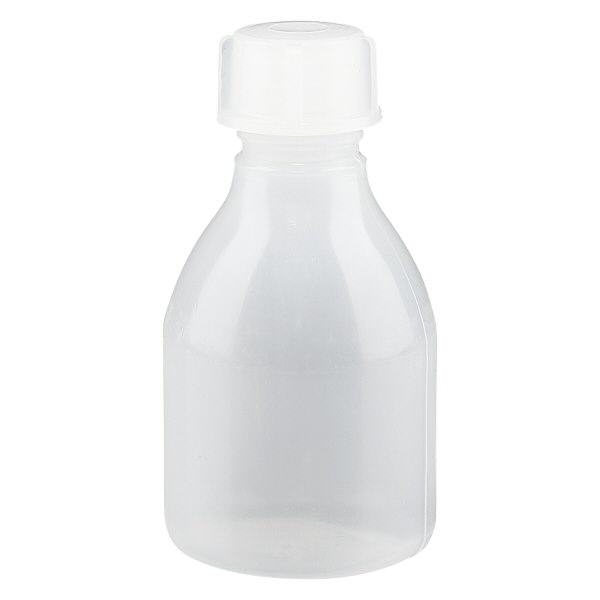 Butelka zakręcana 30 ml, butelka laboratoryjna z wąską szyjką Butelka zakręcana 30 ml, butelka laboratoryjna z wąską szyjką
