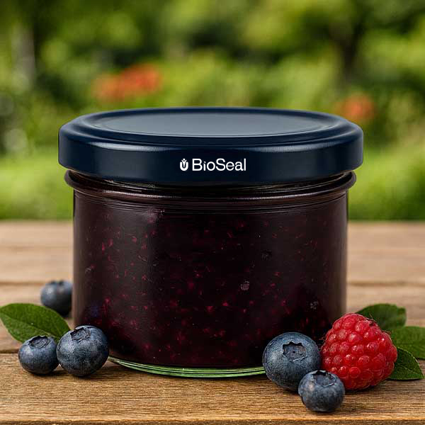 Kubki 180 ml z pokrywką BioSeal czarne UN...