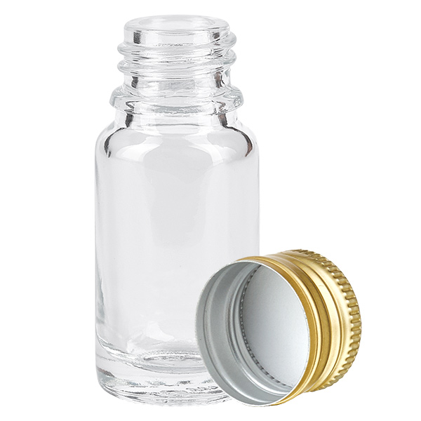 Butelka 10 ml 11 mm SV aluminiowo-z&#322;ota STD ClearL. UT18/10