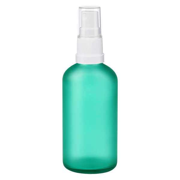 100 ml butelka ze spryskiwaczem bia&#322;a/przezroczysta STD GreenLine UT18/100