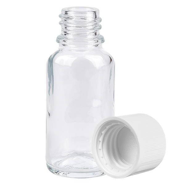 Butelka 20 ml 11 mm SV bia&#322;a OV ClearLine UT18/20