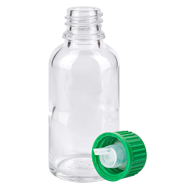 Butelka z zakraplaczem 30 ml 0,8 mm zielona STD ClearLine UT18/30 Butelka z zakraplaczem 30 ml 0,8 mm zielona STD ClearLine UT18/30