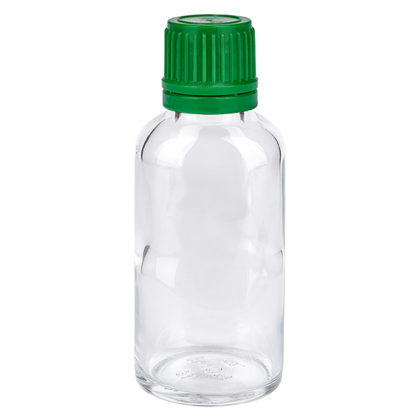 Butelka 30 ml 11 mm SV zielona OV ClearLine UT18/30