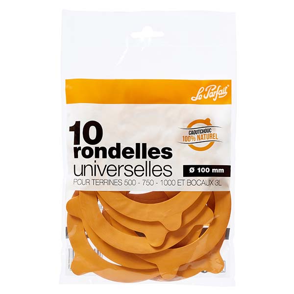Bag 10 Standard Seal 100 mm Le Parfait® Super Bag 10 Standard Seal 100 mm Le Parfait® Super