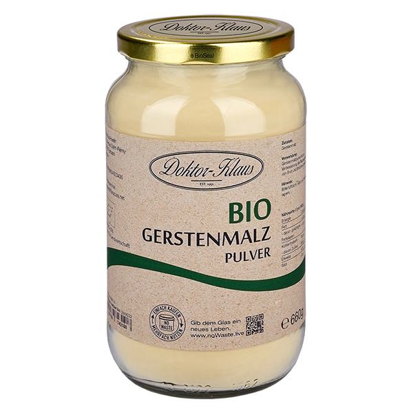450 g organicznego słodu jęczmiennego w proszku Doktor-Klaus noWaste 450 g organicznego słodu jęczmiennego w proszku Doktor-Klaus noWaste