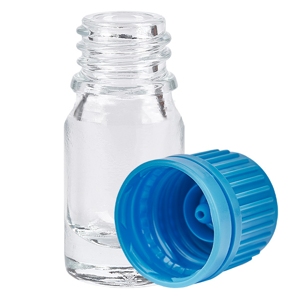 Butelka 5 ml 11 mm SV niebieska OV ClearLine UT18/5