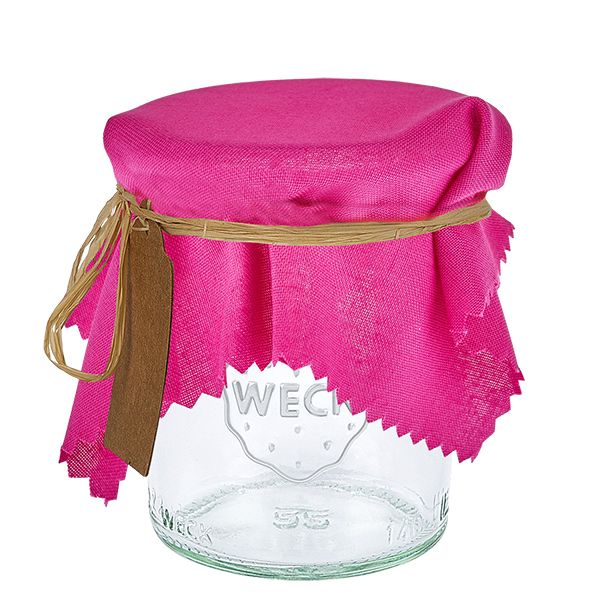 Serwetka materia&#322;owa r&#243;&#380;owa 150x150mm kwadratowa