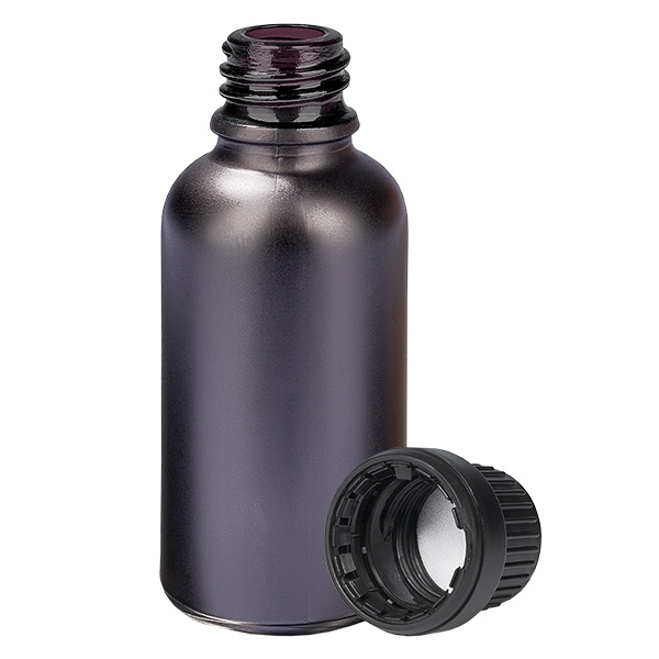 Butelka 30 ml 11 mm SV czarna OV BlackLine UT18/30