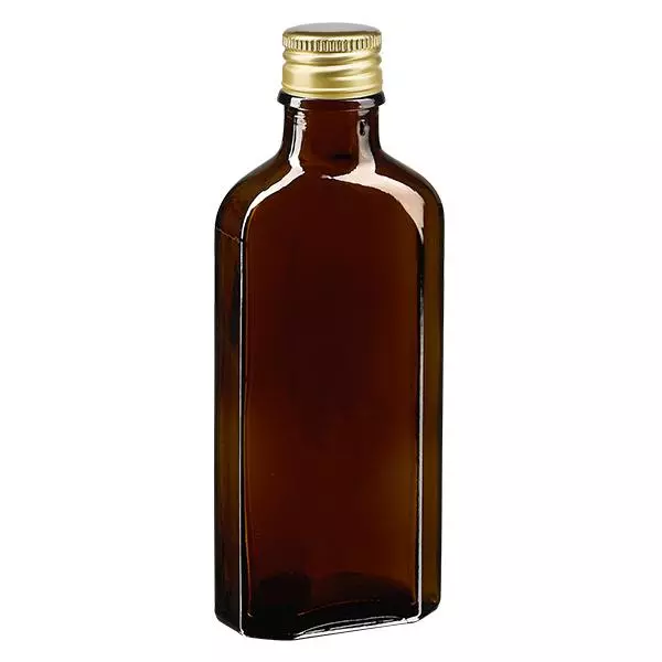 100 ml Meplat brązowy ze złotym aluminiowym kapslem PP22 100 ml Meplat brązowy ze złotym aluminiowym kapslem PP22