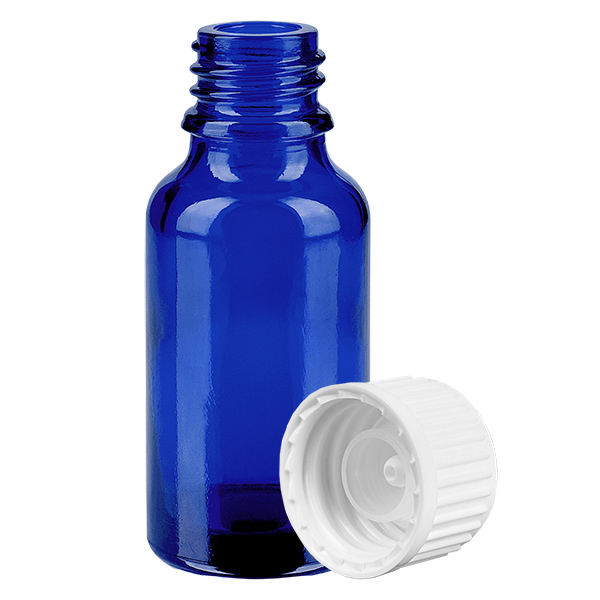 Butelka 20 ml (globul) 3 mm GR w. STD BlueL.UT18/20